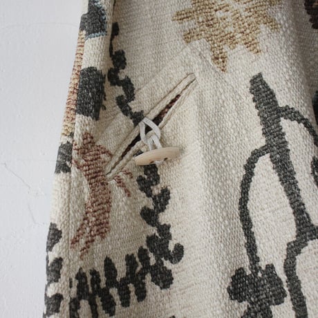 ASEEDONCLOUD アシードンクラウド Antique kilim print Forest king dress アンティークキリムプリントワンピース