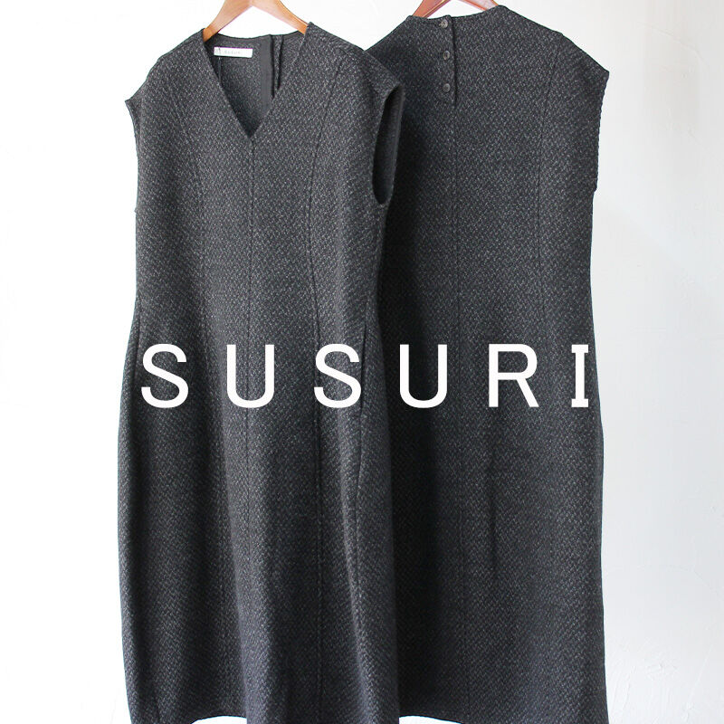 再入荷** SUSURI ススリ グリナードレス ♯black【送料無料】 | sukim