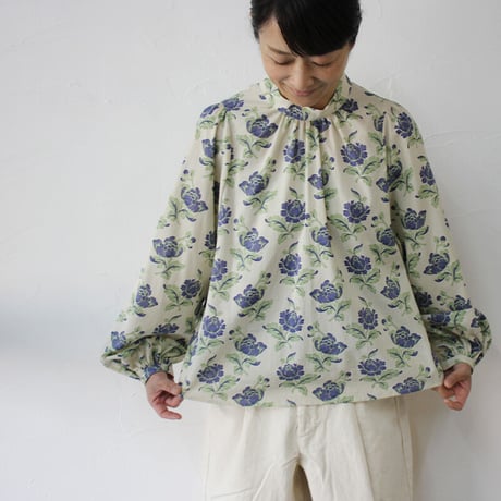 SUSURI ススリ　ニュイブラウス　#beige　【送料無料】