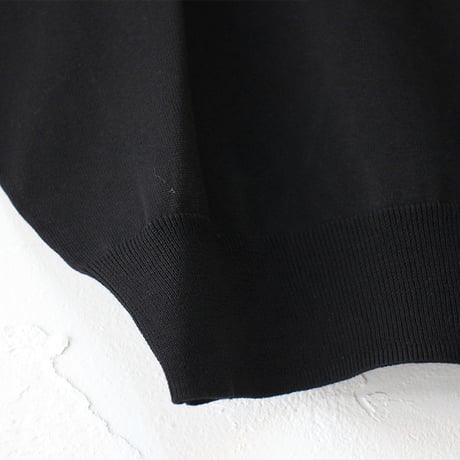 atelier naruse アトリエナルセ　cotton crochet collar knit　コットン クロシェカラー 半袖ニット