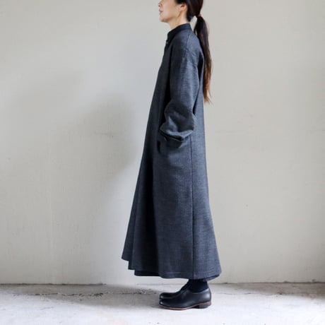 atelier naruse アトリエナルセ　wool jersey one-piece　ウールジャージーワンピース　【送料無料】