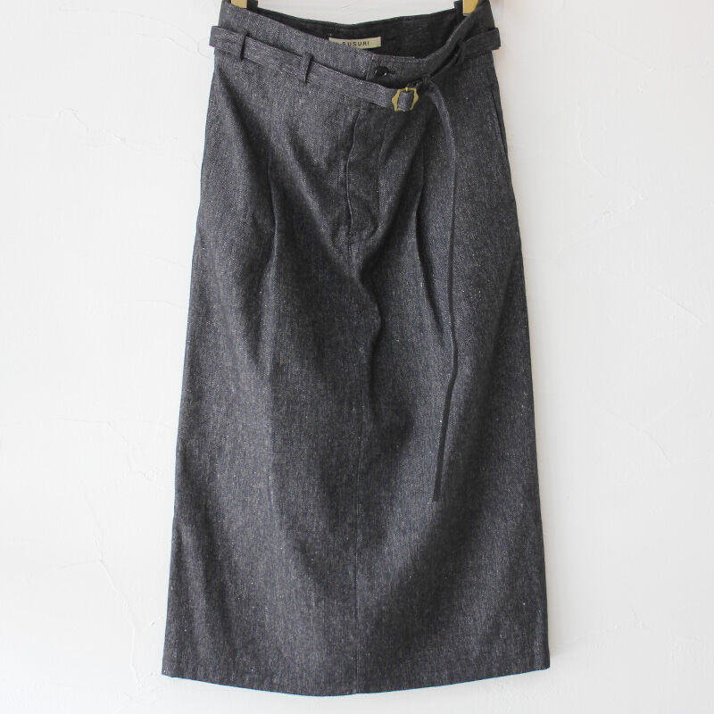 SUSURI ススリ タピールスカート #prussian blue 【送料無料】 | suk 