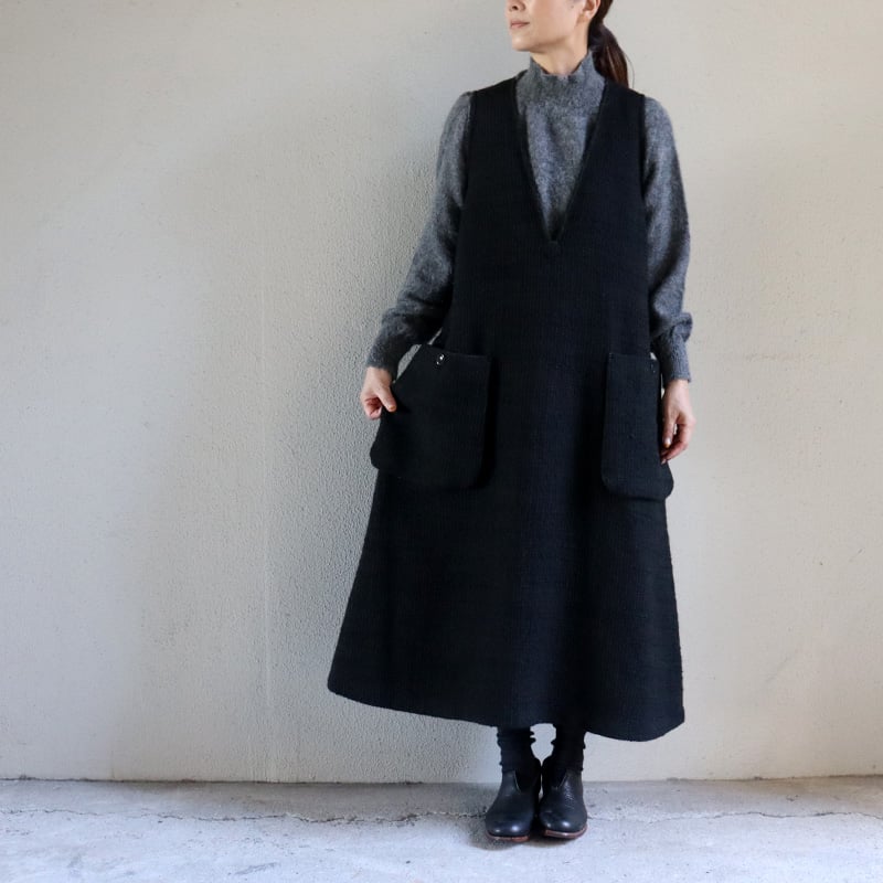 SUSURI ススリ ブーコリックドレス #black 【送料無料】 | sukima-スキマ 