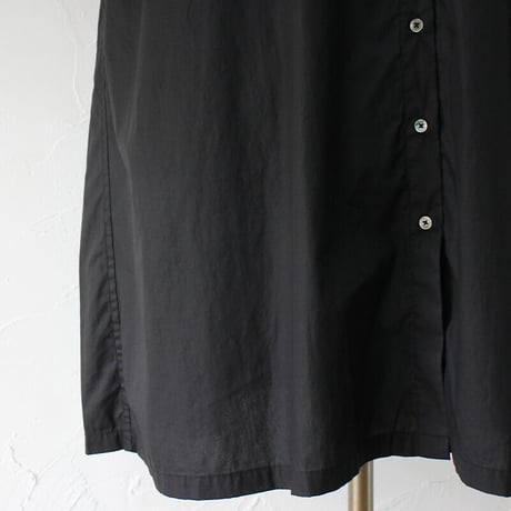 CAERULA カエルラ　S u K i M a -スキマ- 別注 50コーマブロードオーバーワンピース　#グレー、ブラック