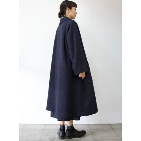 **最終在庫分再入荷** SUSURI ススリ　ドナーコート　♯navy 【送料無料】