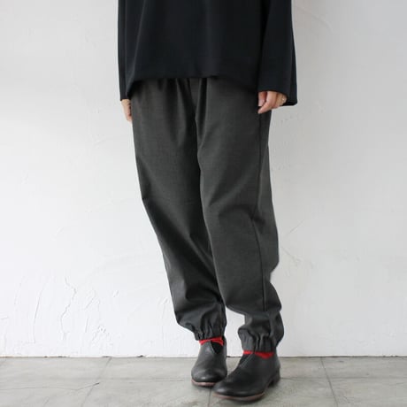 TRVAIL MANUEL トラバイユマニュアル　T/Rツイルカフパンツ　#チャコールグレー、ブラック　【送料無料】