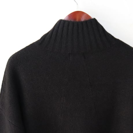maomade マオメイド　NEWヤクフィールハイネックニット　#オフベージュ、グレージュ、オレンジ、ブラック　【送料無料】