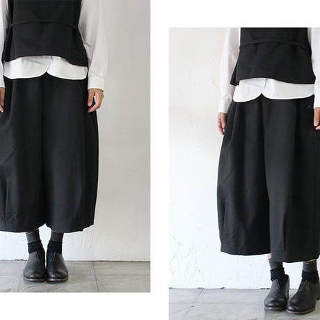 **再入荷**　SUSURI ススリ　フロッグパンツ　♯black 【送料無料】