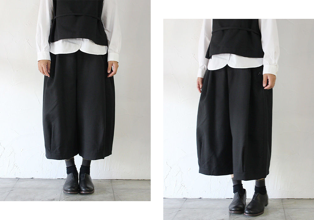 susuri（ススリ）フロッグパンツ　ブラック 再入荷** SUSURI ススリ フロッグパンツ ♯black 【送料無料