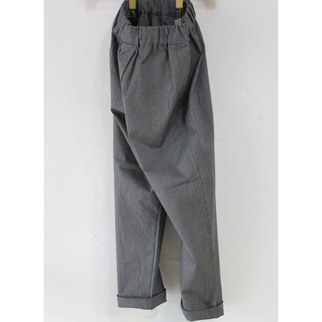 **ライトブラウン再入荷**TRAVAIL MANUEL トラバイユマニュアル　グレンチェックノームパンツ　♯グレー、ライトブラウン　【送料無料】
