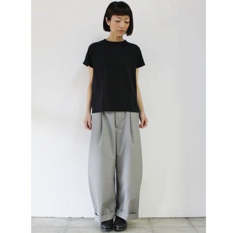 **2026春夏分到着** homspun ホームスパン　30/1天竺半袖Tシャツ