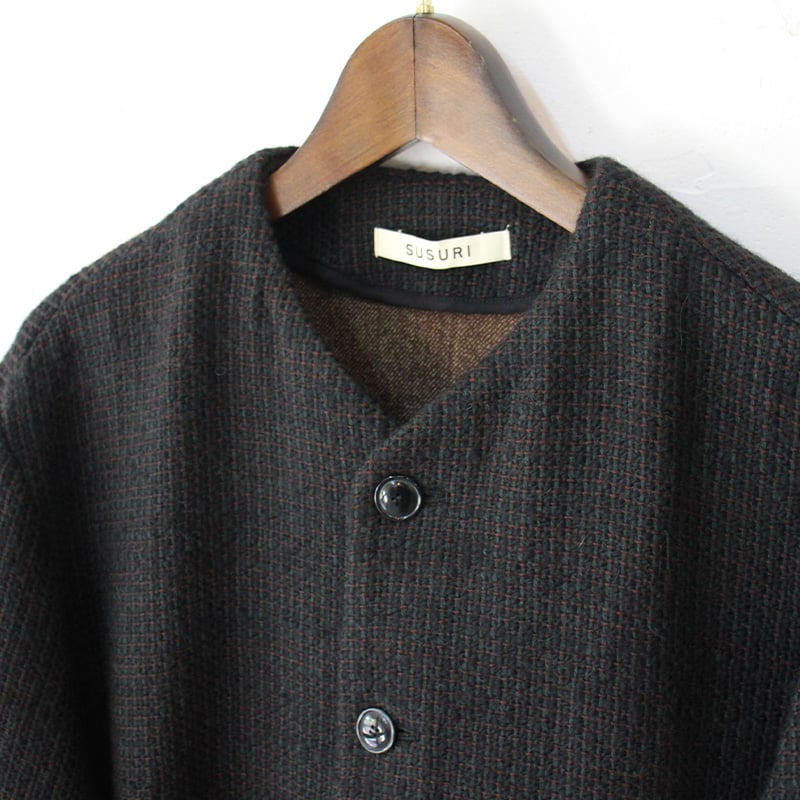 SUSURI ススリ ポディウムコート #black 【送料無料】 | sukima-スキマ