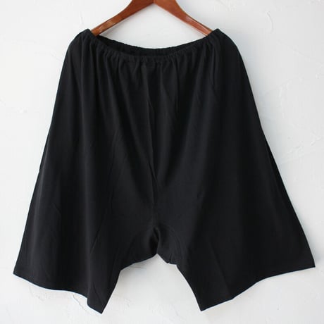 **再入荷**　homspun ホームスパン　60/1天竺キュロット　#サラシ、TOPグレー、TOPチャコール、ブラック