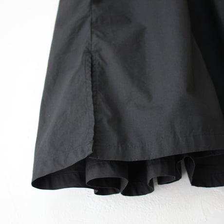 CAERULA PER LIGHTS カエルラ　タイプライターバックフレアワンピース　#ブルー、ブラック