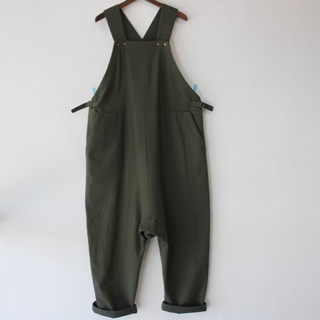 atelier naruse アトリエナルセ cotton wool overalls-pants コットンウールオーバーオール