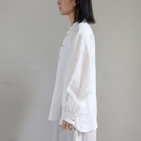 SUSURI ススリ　ハルシャツ　＃off white , black　【送料無料】