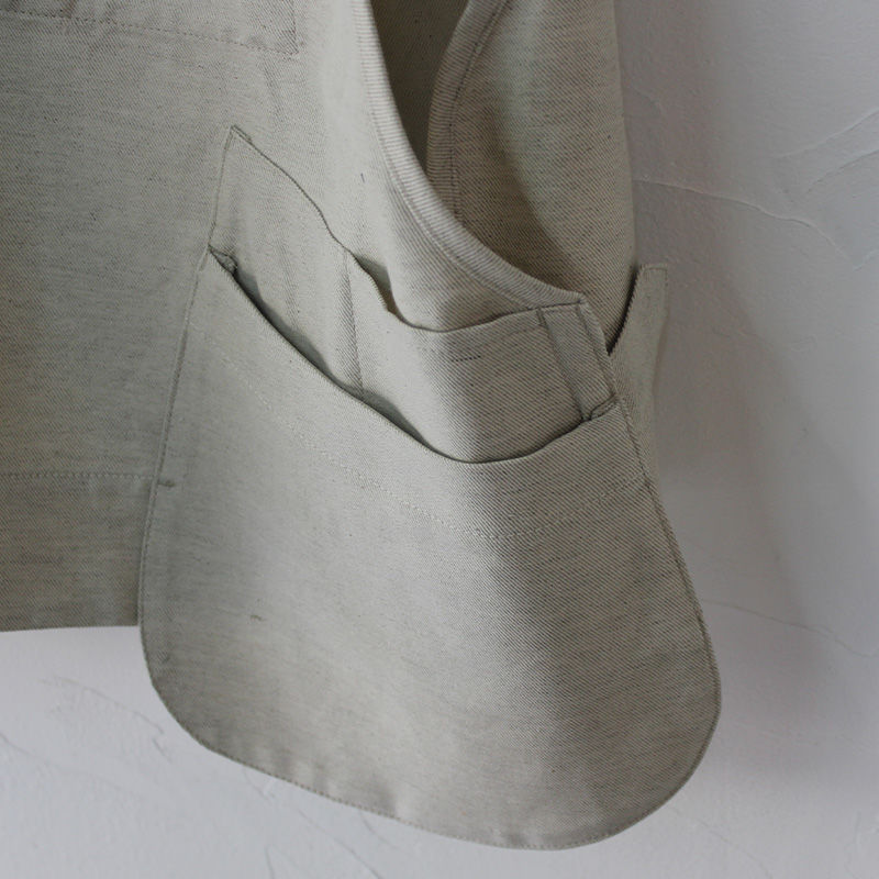 ASEEDONCLOUD アシードンクラウド cloud seeding vest #生成り 