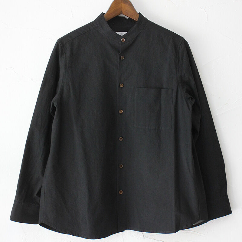 再入荷** atelier naruse アトリエナルセ コットンバンドカラー 再入荷** atelier naruse アトリエナルセ コットンバンドカラー