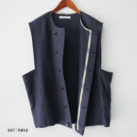 SUSURI ススリ　ディグベスト　#navy , khaki , celadon 　【送料無料】
