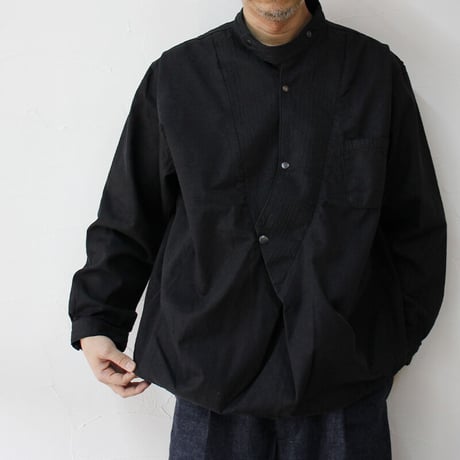 **再入荷** FUNSET OF ART ファンセットオブアート　WAGESAプルシャツ　＃ブラック　【送料無料】
