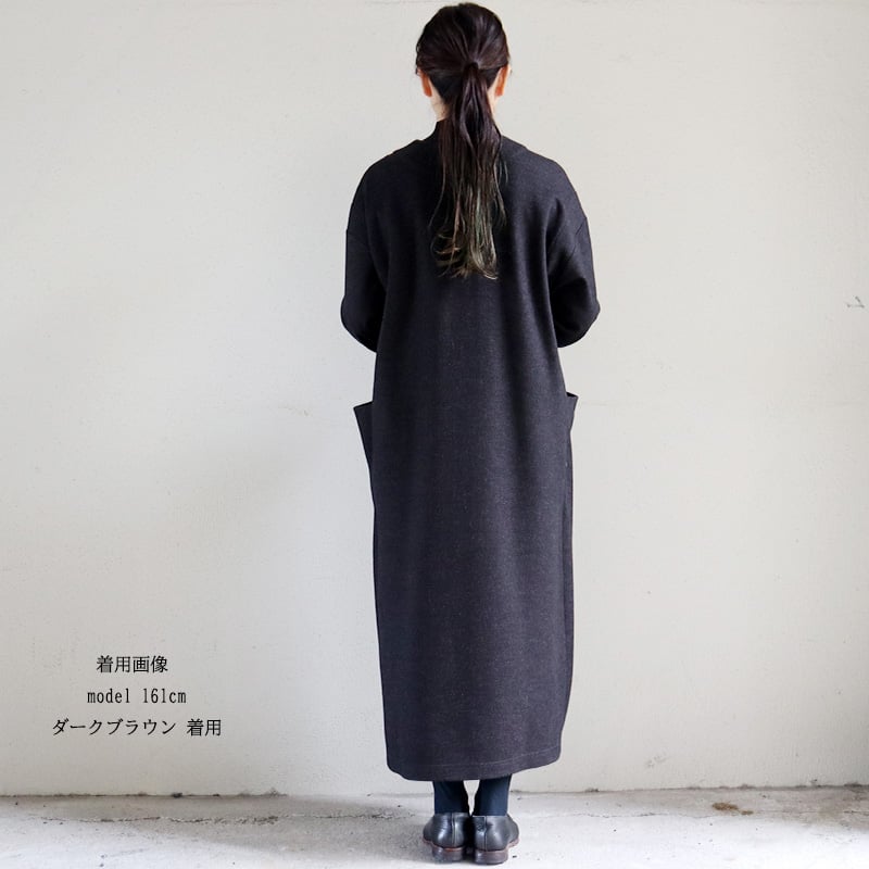 atelier naruse アトリエナルセ wool jersey one-piece ウー