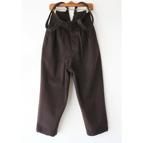 SUSURI ススリ　ムースパンツ　#brown,navy 【送料無料】
