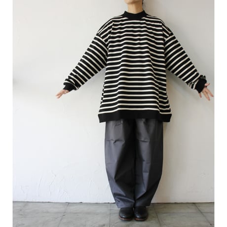 amne アンヌ　" NEW " BORDER gride fish mouth　【送料無料】