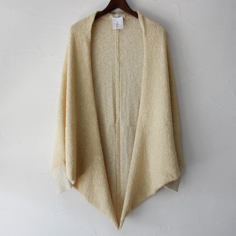 atelier naruse アトリエナルセ cotton double stranded margaret knit bolero コットンダブルストランダットニットボレロ