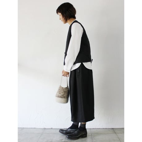 **再々入荷** SUSURI ススリ　ムールベスト　#black,ivory 【送料無料】