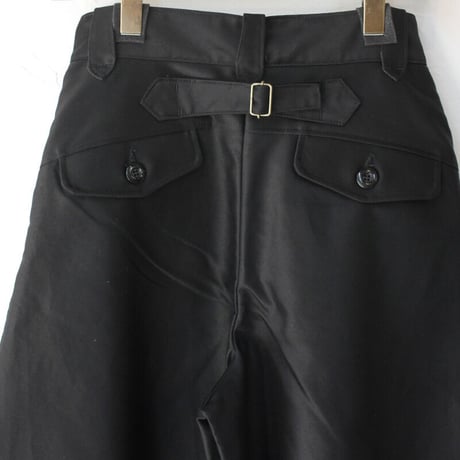 ASEEDONCLOUD アシードンクラウド　Fieldstone moleskin Forest carpenter’s trousers #ブラック　【送料無料】