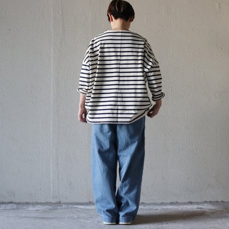 **またまたまた再入荷** LinenYa リネンヤ　デラヴェボーダー長袖Tシャツ　【送料無料】
