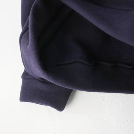 **再入荷** LinenYa リネンヤ　裏起毛コットンパーカー　#ネイビー　【送料無料】