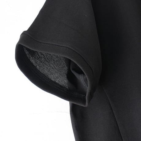 amne アンヌ TWISTED JERSEY half sleeve bottie #ブラック、ブルー