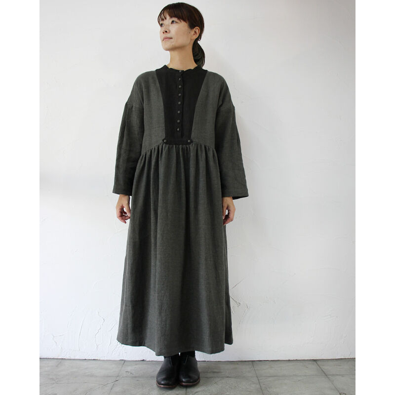 MAGALI マガリ　ワンピース　グレー 楽天市場】【SALE セール】MAGALI | リネンラミーシャンブレー