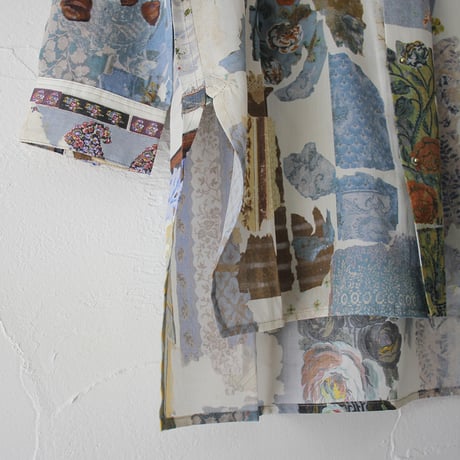 ASEEDONCLOUD アシードンクラウド　Travel memories print Kafusho shirt #マルチ　【送料無料】