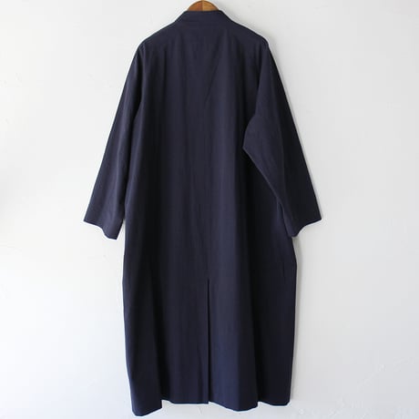 atelier naruse アトリエナルセ　コットンヘンプスタンドカラーコート｜cotton-hemp stand collar coat　【送料無料】