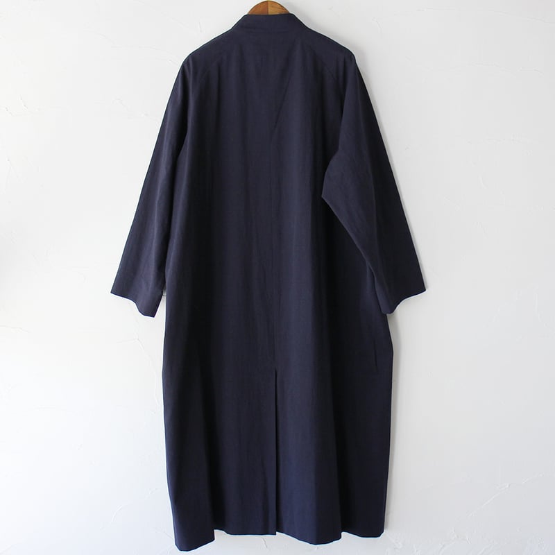 atelier naruse アトリエナルセ コットンヘンプスタンドカラーコート