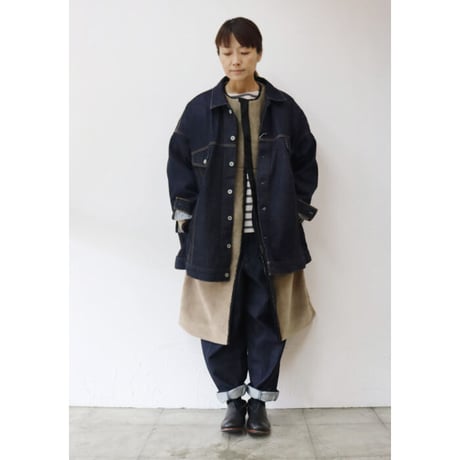 CAERULA カエルラ　12ozデニムBIGデニムジャケット　#NAVY
