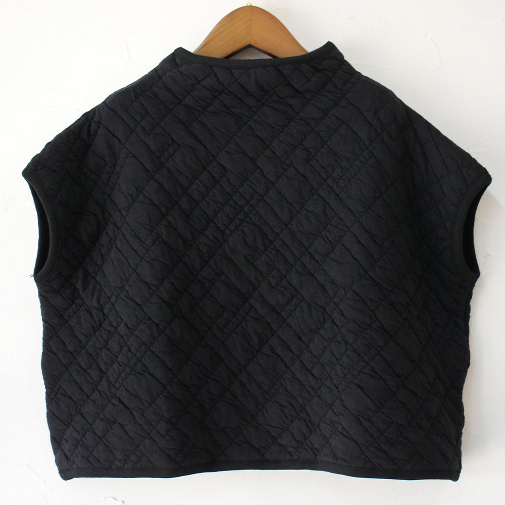 またまた再々入荷**Linenya リネンヤ キルティングベスト #アイボリー