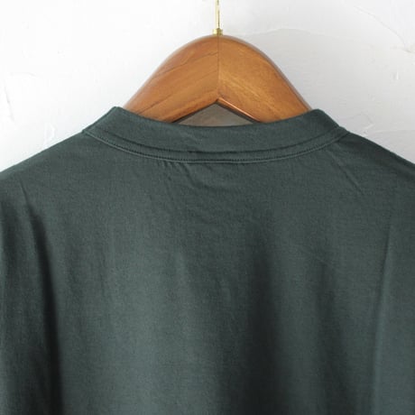 **2025秋冬分到着** homspun ホームスパン　30/1天竺6分袖Tシャツ
