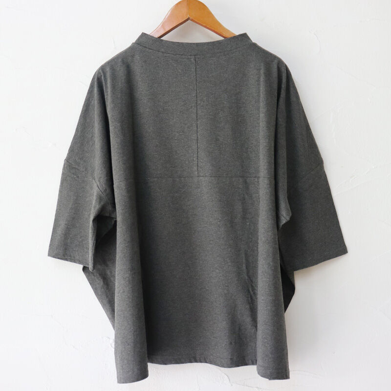 またまた再入荷** Linenya リネンヤ コットン天竺7分袖Tシャツ