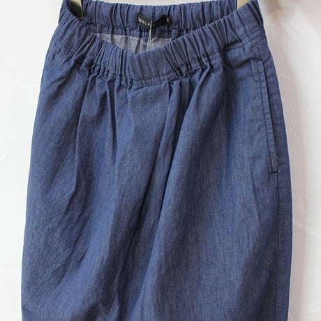 TRAVAIL MANUEL トラバイユマニュアル　6.5ozライトデニムサドルパンツ　♯ LT/INDIGO , INDIGO , GREY　【送料無料】