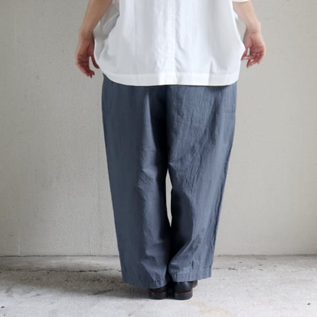 **またまた再入荷** homspun ホームスパン　バルキーシーチング厚手ギャザーパンツ　【送料無料】