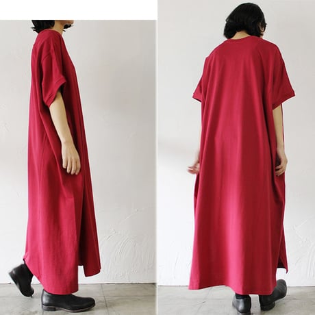 Brocante ブロカント　ココンワンピース　#レッド、ブラック、グレー　【送料無料】