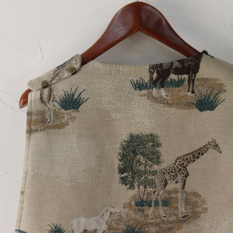 ASEEDONCLOUD アシードンクラウド  Constellatoin cloth Hiraeth waistcoat #beige 【送料無料】