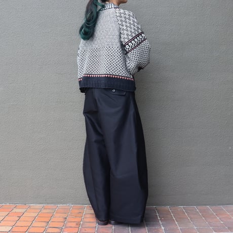 ASEEDONCLOUD アシードンクラウド　Fieldstone moleskin Forest carpenter’s trousers #ブラック　【送料無料】