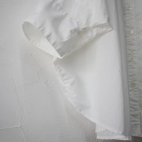 ARTE POVERA アルテポーヴェラ　 タイプライター染めポンチョシャツ　#ホワイト、スモークサックス、ブラック