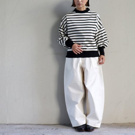 **2025A/W分到着** ASEEDONCLOUD アシードンクラウド handwerker　HW備前壱号ワイドトラウザー　♯オフホワイト　【送料無料】