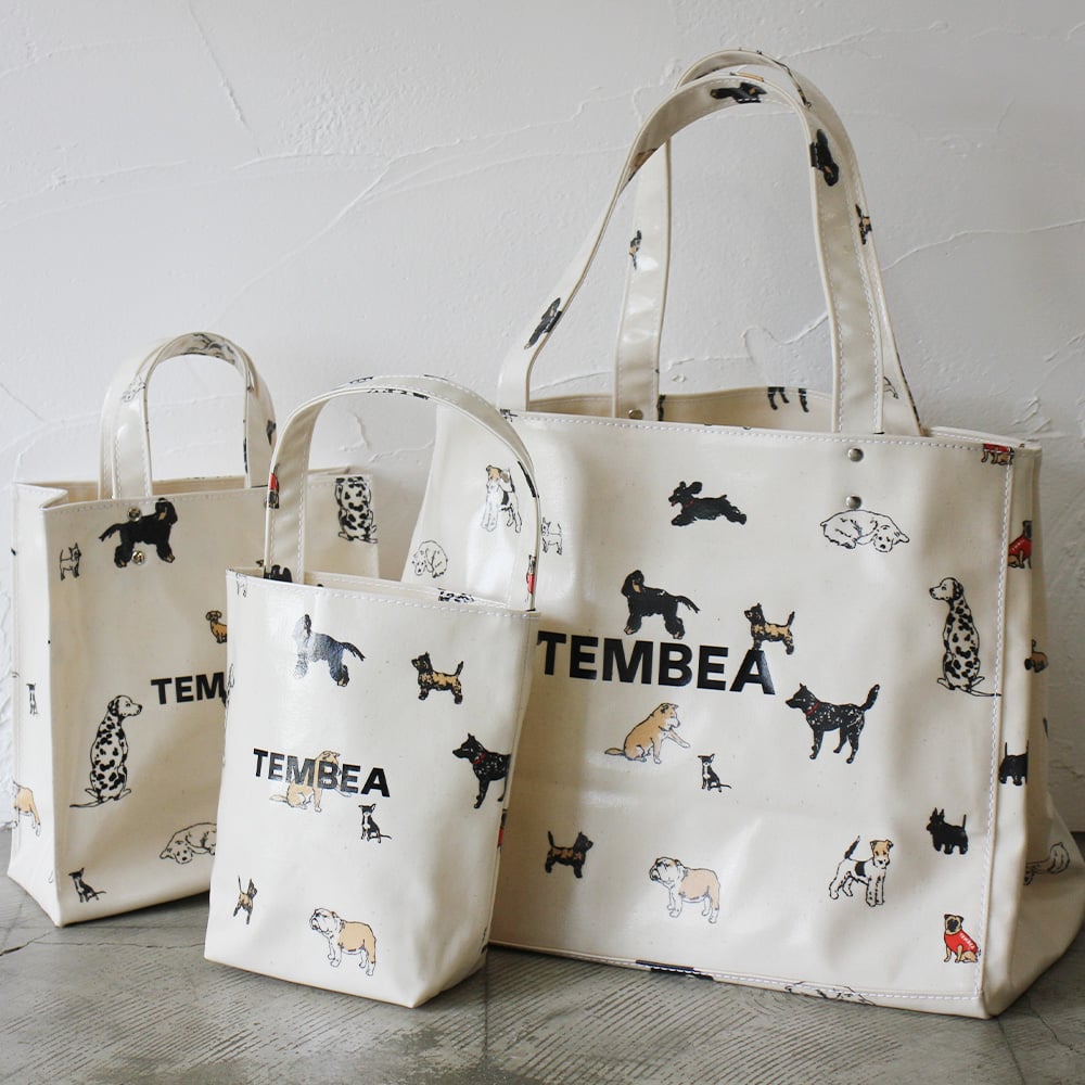 【新品未使用】TEMBEA(テンベア) TOTE MINI CLEAR/DOG TEMBEA テンベア PAPER TOTE SMALL CLEAR #DOG-1 【送料無料