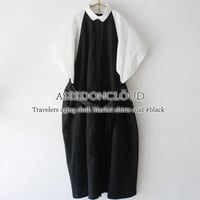 ASEEDONCLOUD アシードンクラウド　Travelers aging cloth Market shirts coat #black